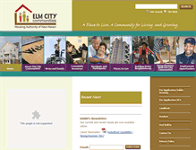 Tablet Screenshot of elmcitycommunities.org
